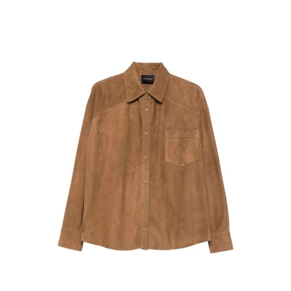 Simonetta Ravizza Brown Tops - Shirts Women